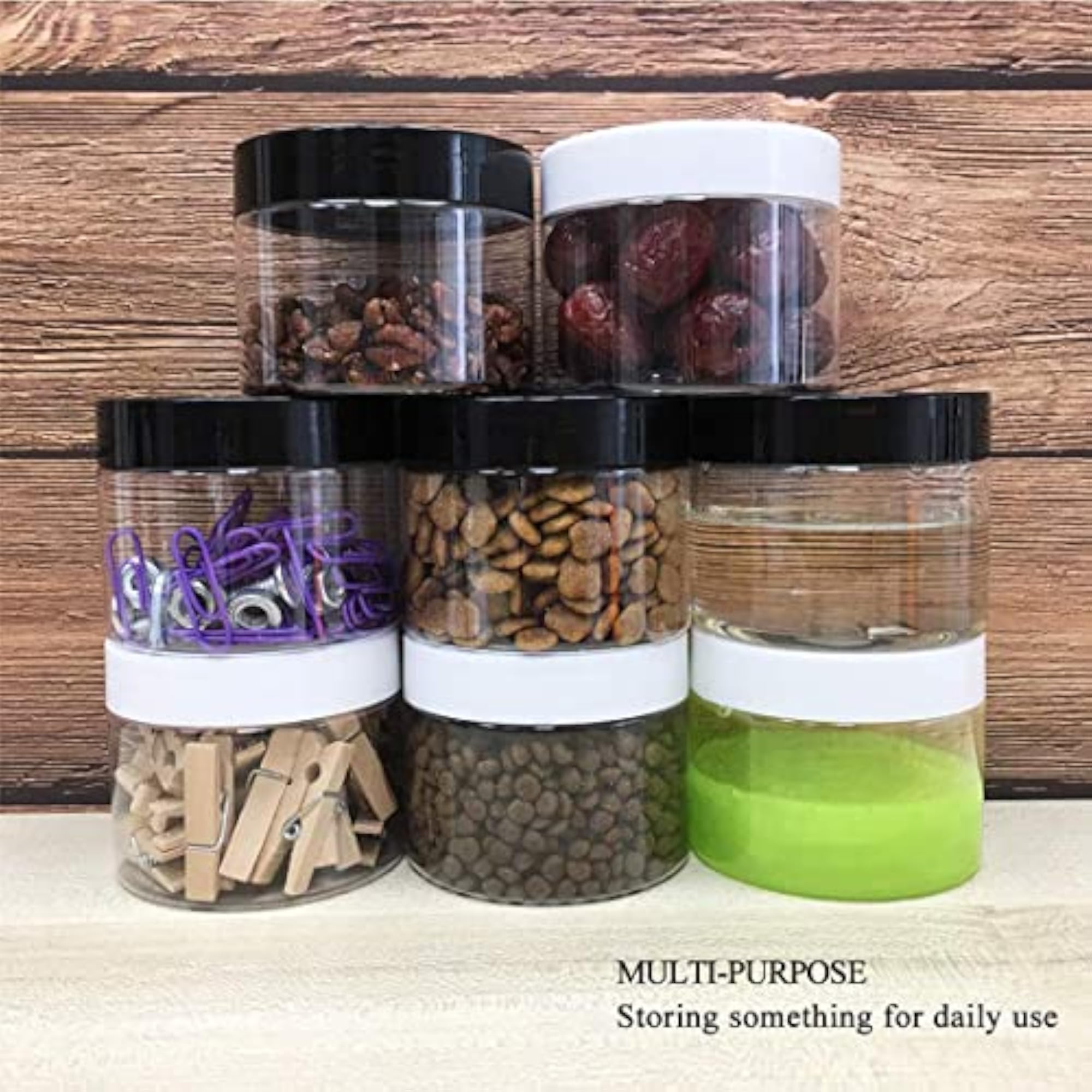 50ml PET Jar Unbreakable Plastic Transparent Container